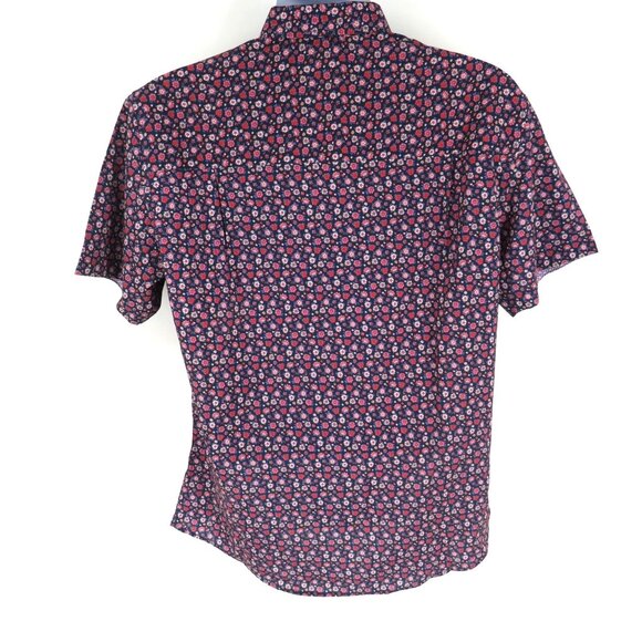 Nick Graham Men's Performance Stretch Short Sleeve Button Up Shirt Small NWT - Picture 4 of 4